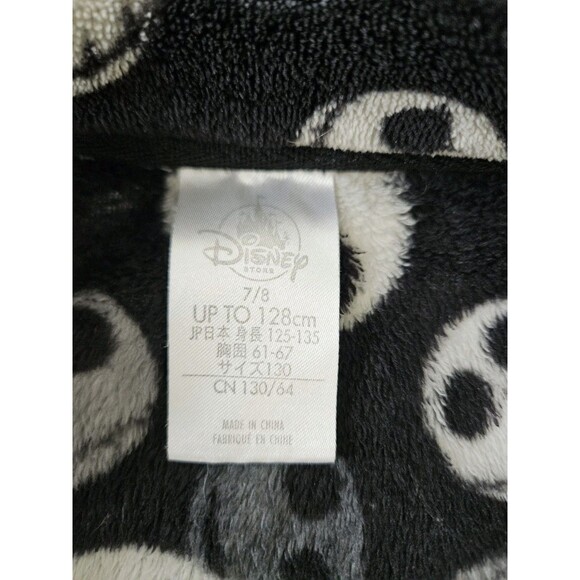 Disney Store Jack Skellington Fleece Jacket Kids 7 / 8 NBC TNBC - Picture 4 of 6